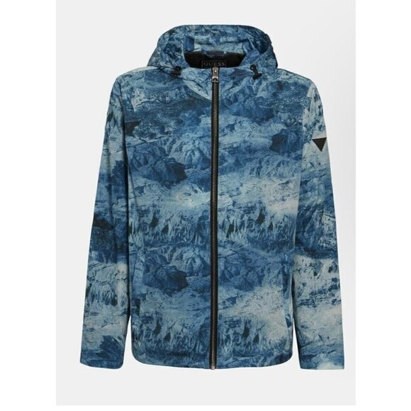 Guess Tech Woven Hooded Jacket. Size XXL. New With Tags $178 - Picture 5 of 16